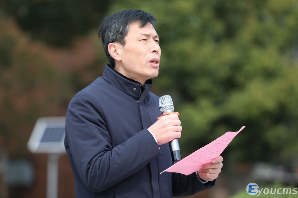 百日冲刺战高考 一鼓作气创辉煌——工建学校高考百日誓师大会(图2)