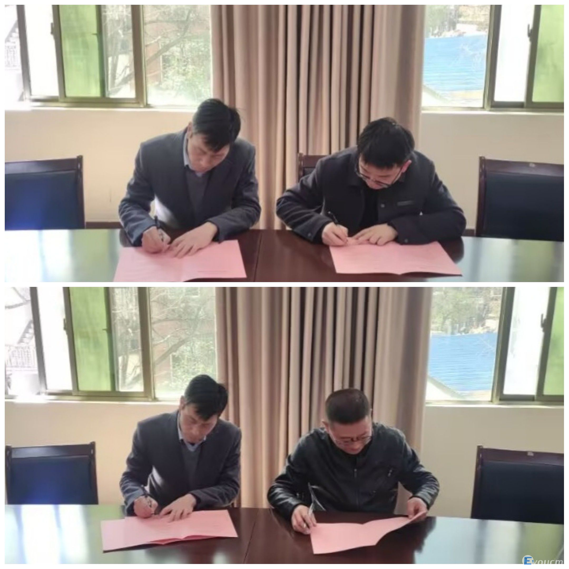 学校举行梓山湖职业技能培训中心和继续教育中心2025年度经营业绩责任书签订仪式(图2)