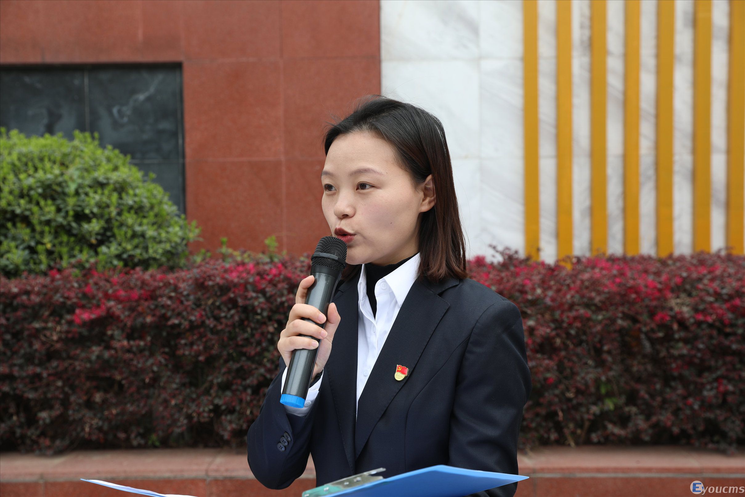 工建学校组织开展清明祭英烈活动(图5)
