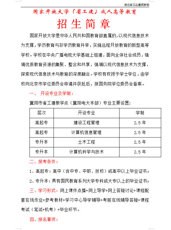 2022春开放教育各高校注册事项通知(图1)